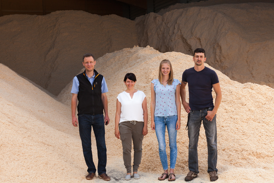 Mitarbeiterporträt, Dorr – Biomassehof, Pelletwerk